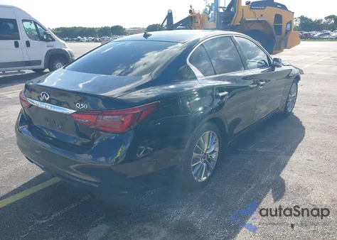 2018 Infiniti Q50 3.0T Luxe from USA, damaged, VIN JN1EV7AP7JM351321